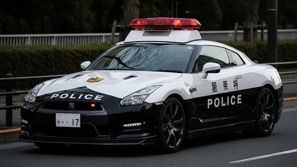 R35GT-Rパトロールカー