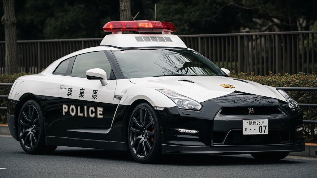 R35GT-Rパトロールカー