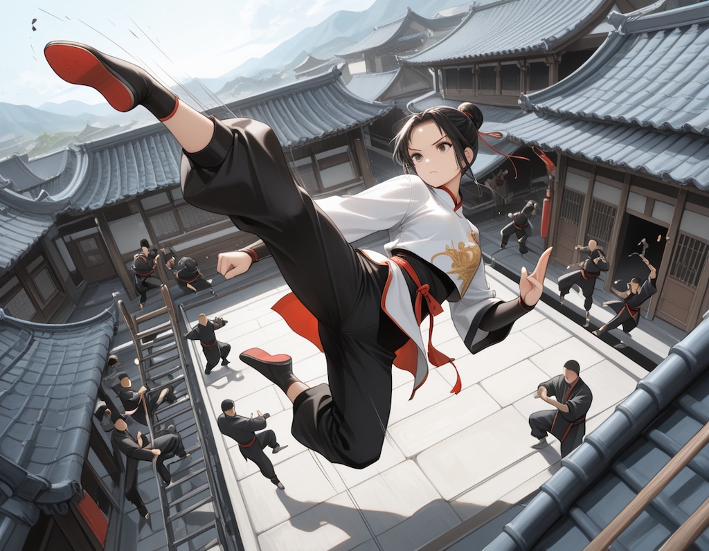 【４日目】カンフー映画みたいなの