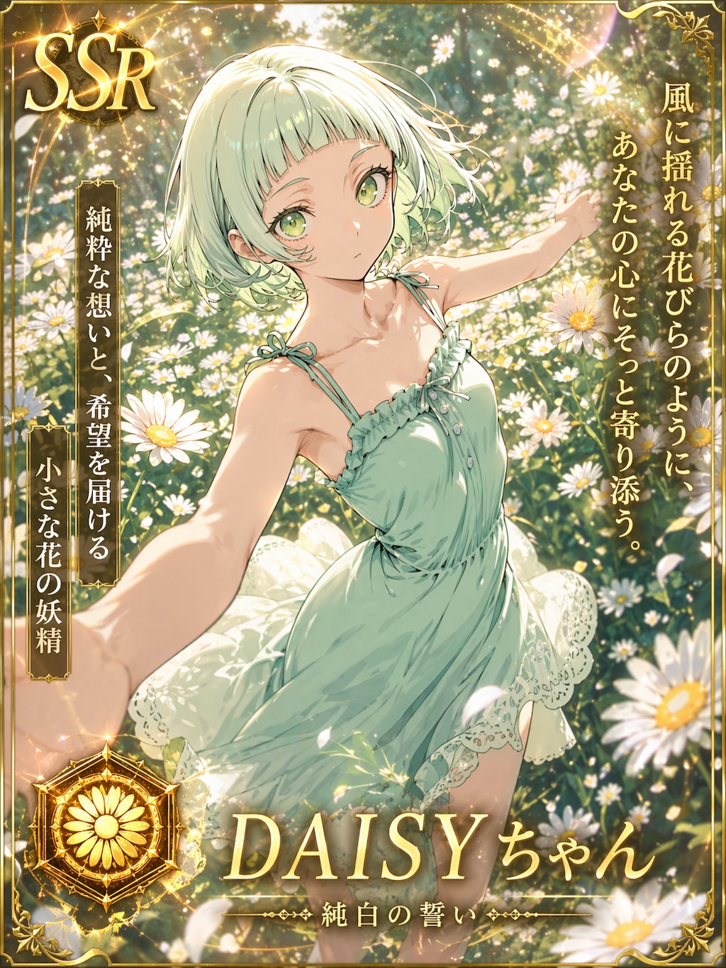 SSRなBONSAIちゃん&DAISYちゃん