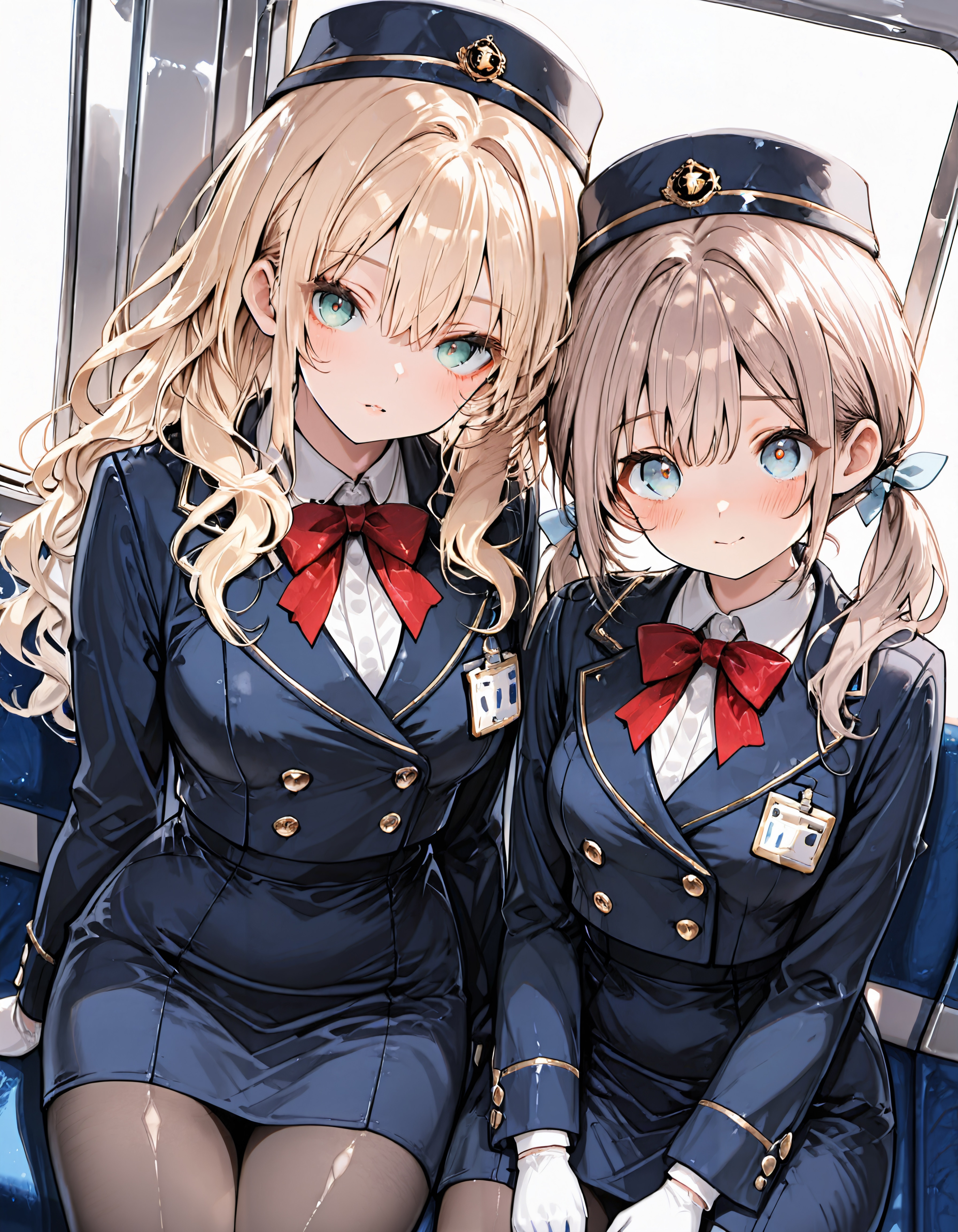 推しバスガイド⑤みお&⑥りん | の人気AIイラスト・グラビア