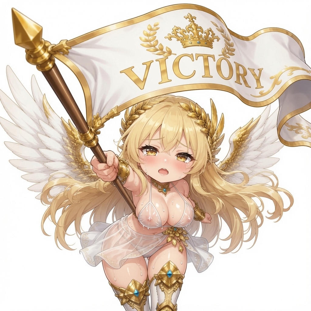 透け透け勝利の女神