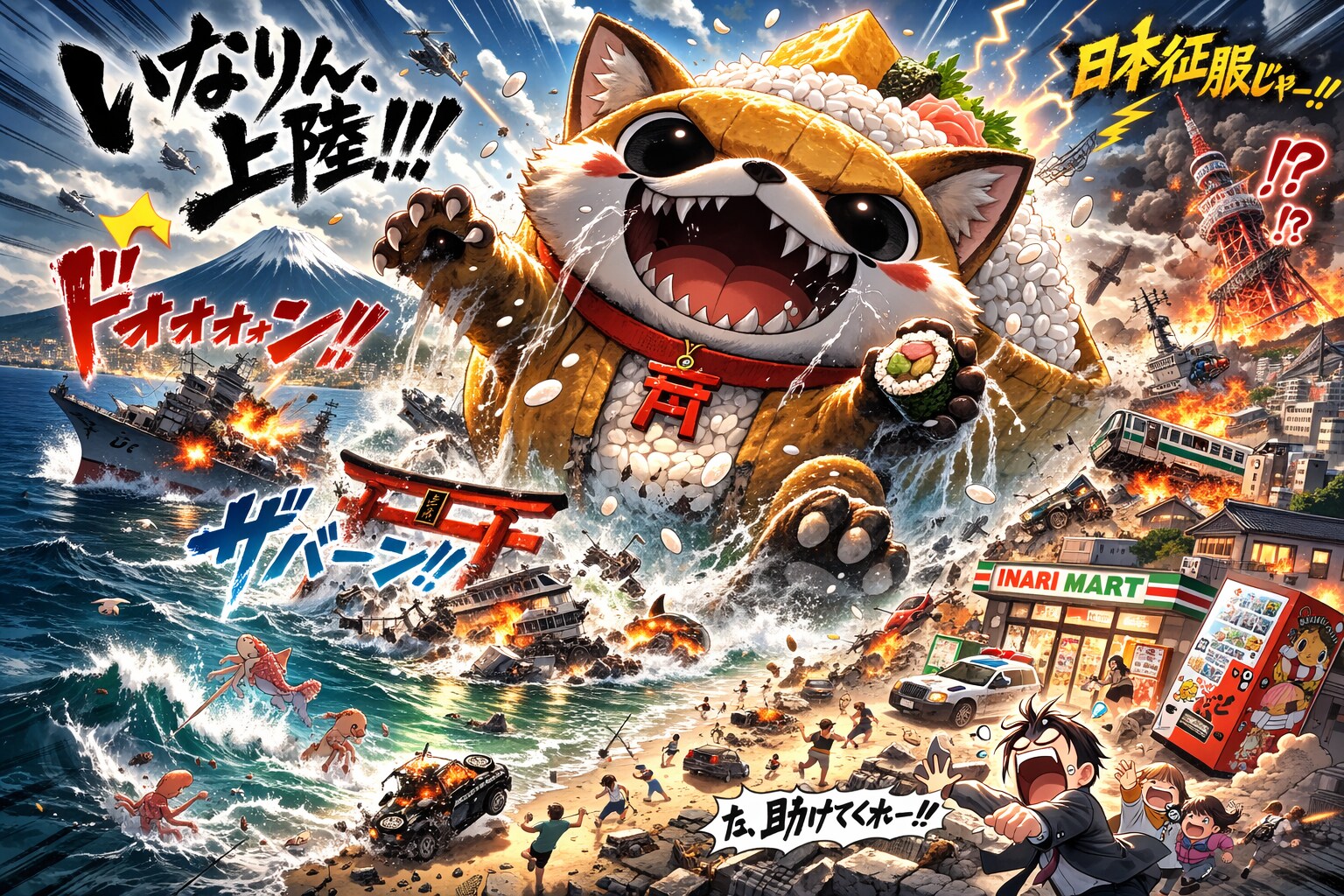 いなりん超こわい | の人気AIイラスト・グラビア