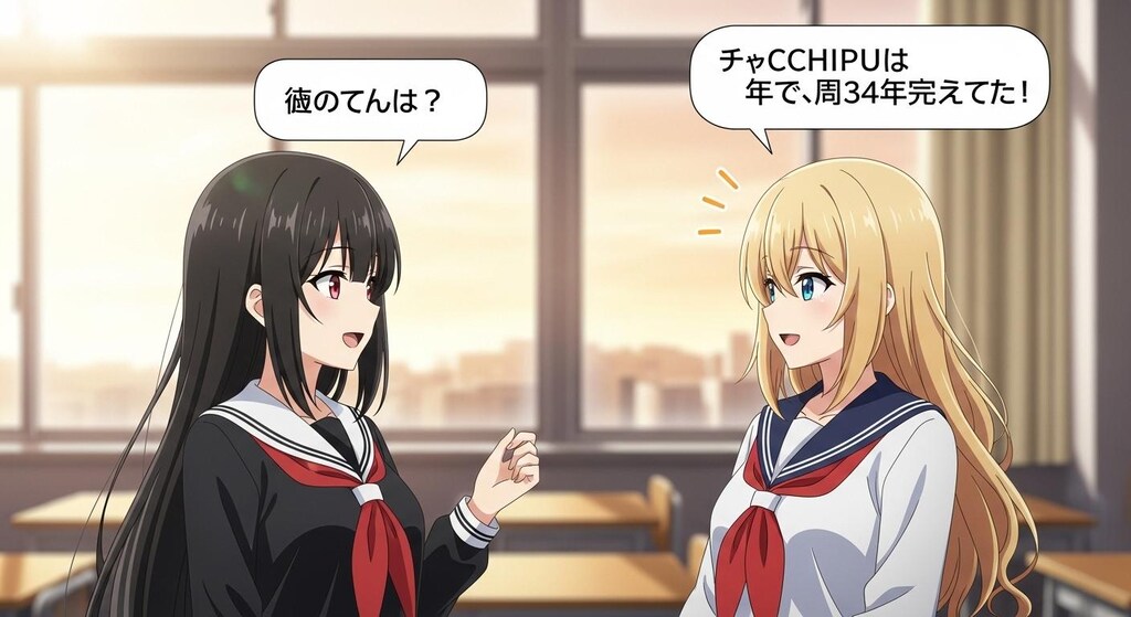 きょうはちちぷいちゃんとししょちゃんに喋ってもらった