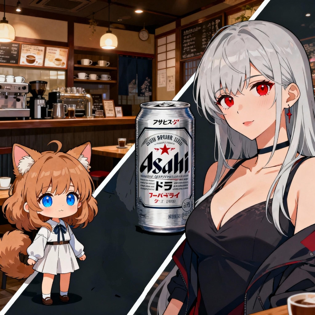 ビールの世界の境界線の小さな女の子