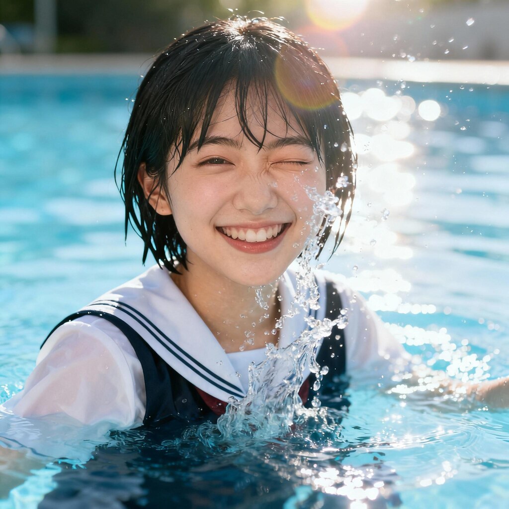 Seedreamさんで着衣泳さん