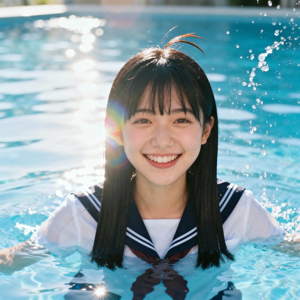 Seedreamさんで着衣泳さん