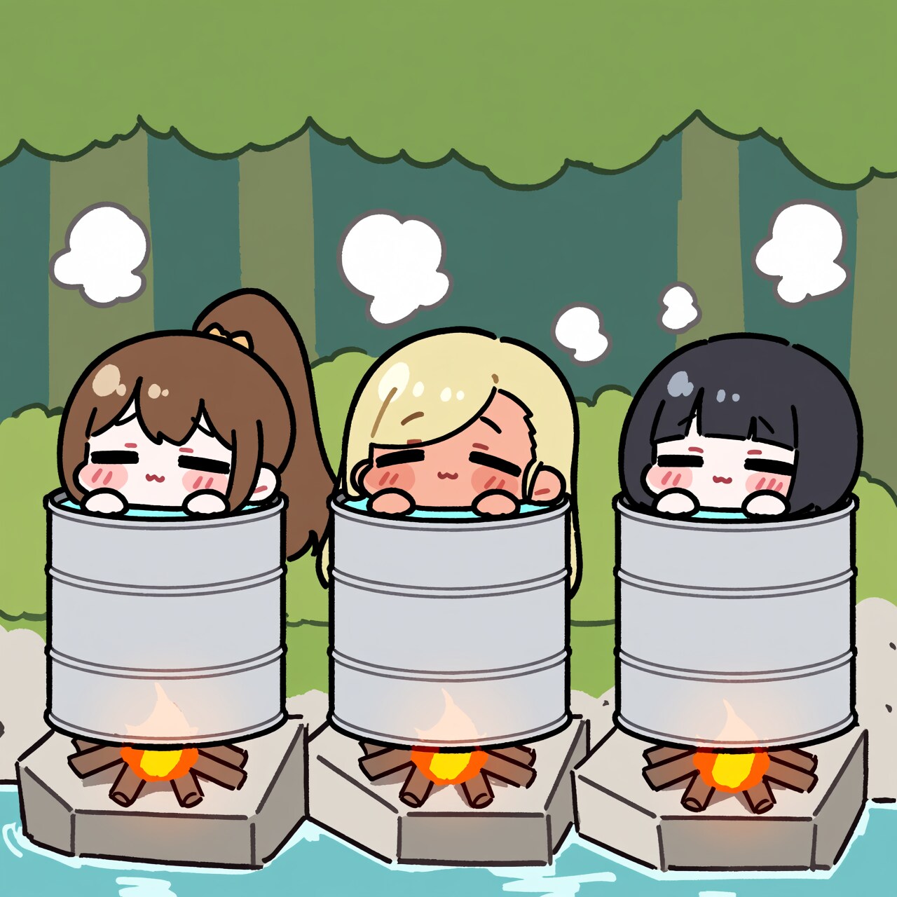 ドラム缶風呂