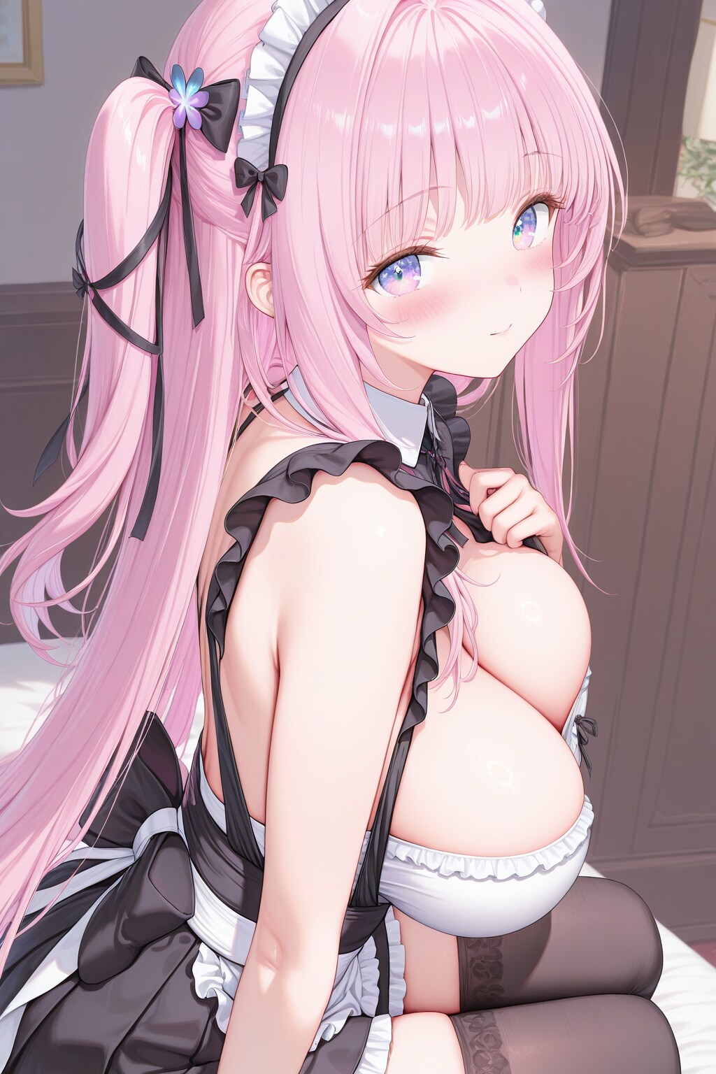ピンクメイドさん