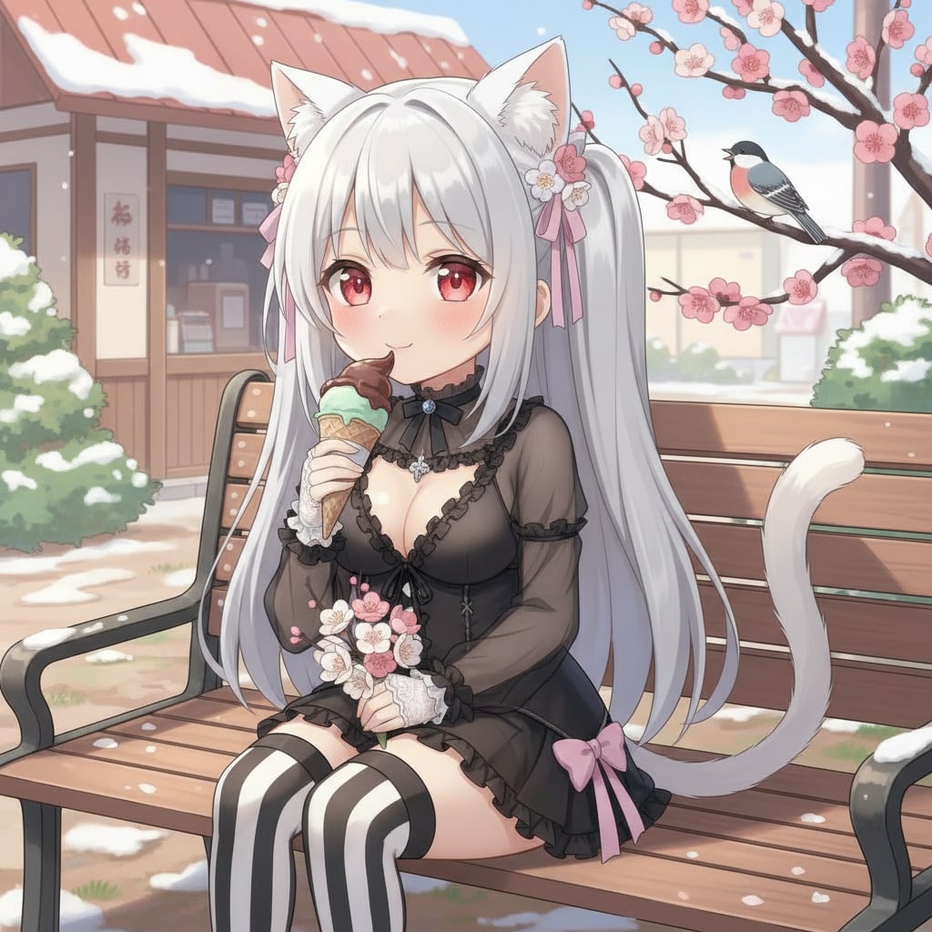 白ツイさん。2月19日 #チョコミントの日 #雨水