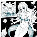 漫画を描いてみる（人魚姫編） 4枚目