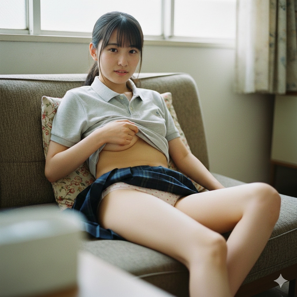 Gemini ソファに座って