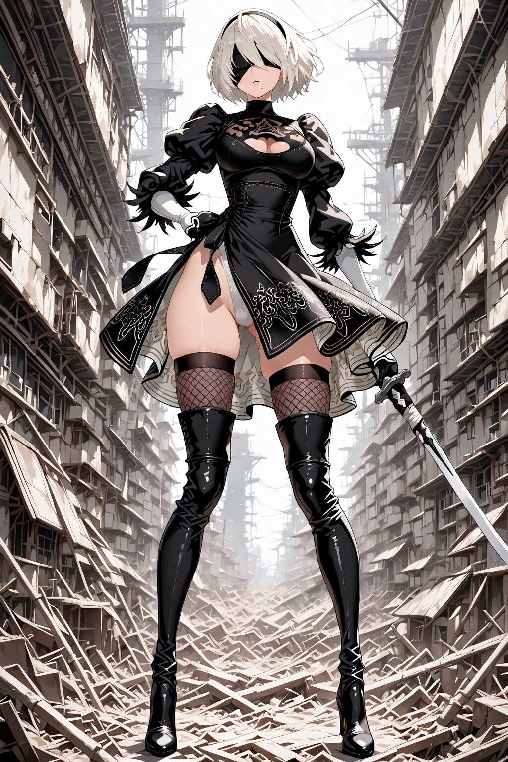 NieR:Automata Ver1.1a　2B　ー by #LIME Ver. ー