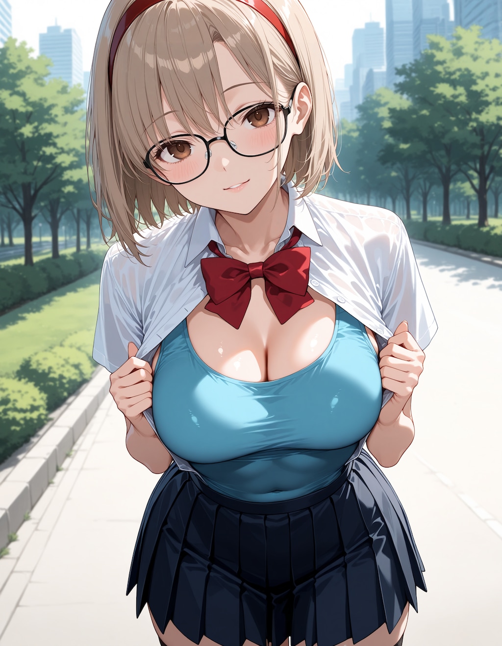 【今日の腹筋】シャツの下