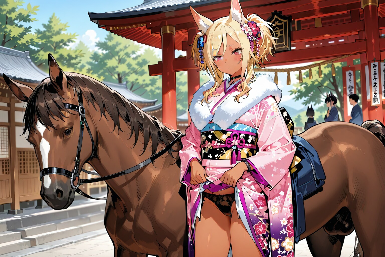 テキサス・ホールデム(馬、太腿)