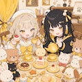 お茶会 3枚目