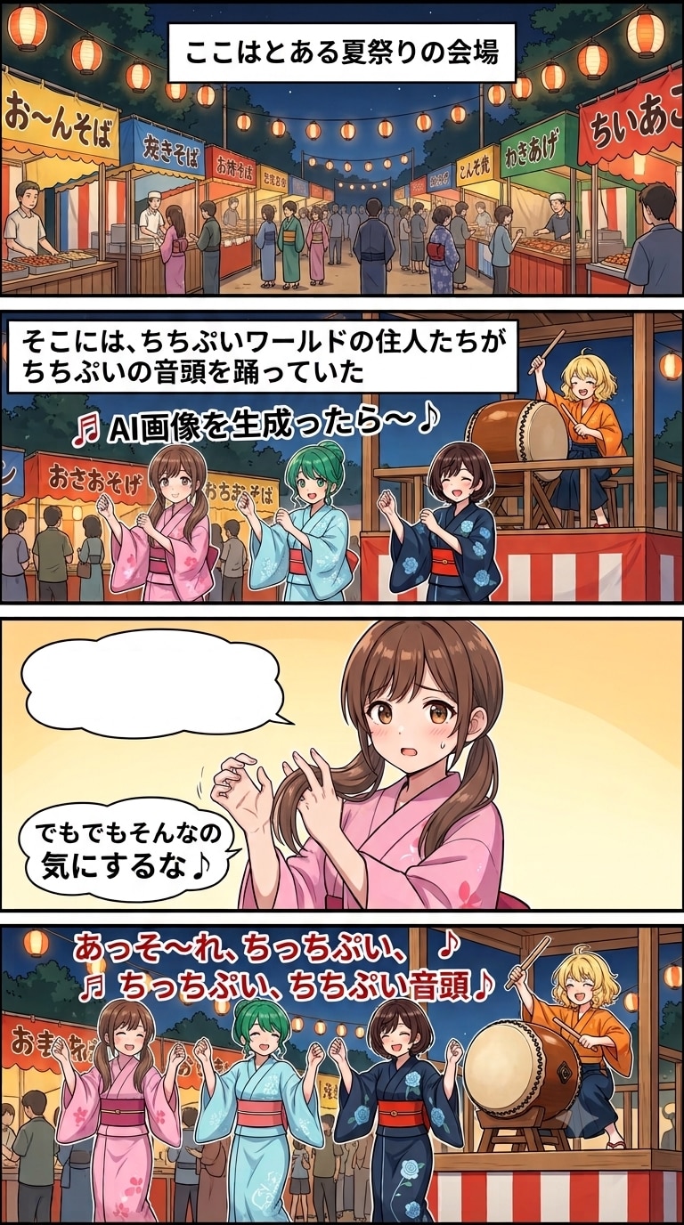 【お題】大喜利だ！ちちぷい音頭