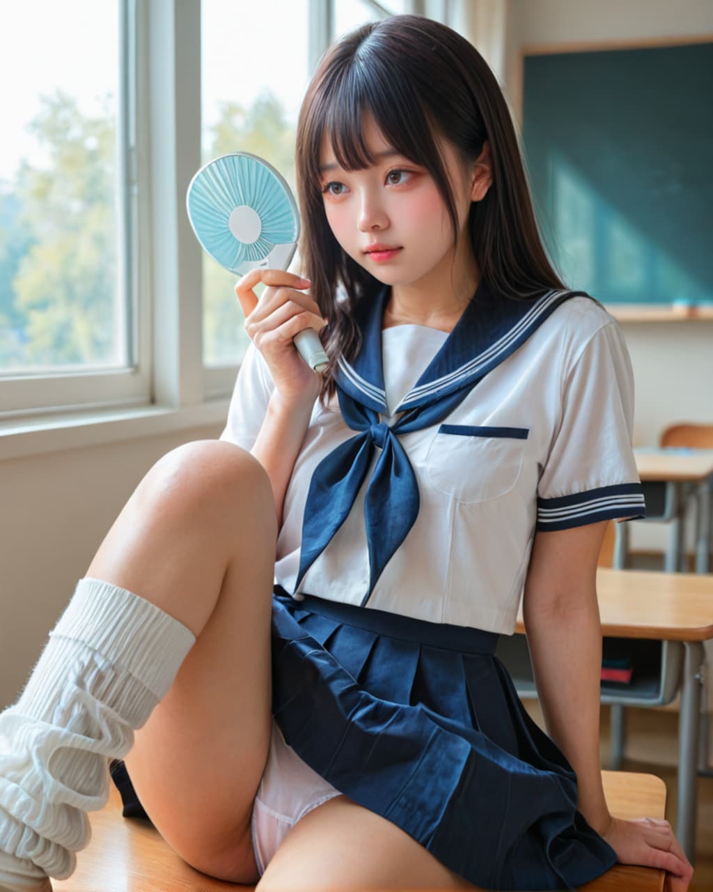 ハンディーファンの季節到来