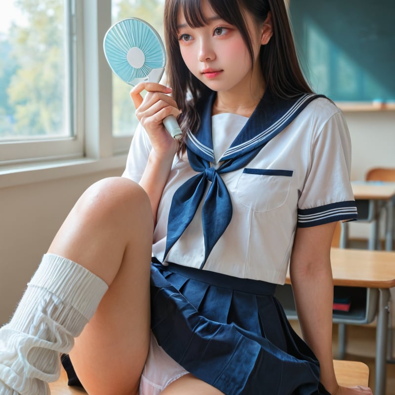 ハンディーファンの季節到来