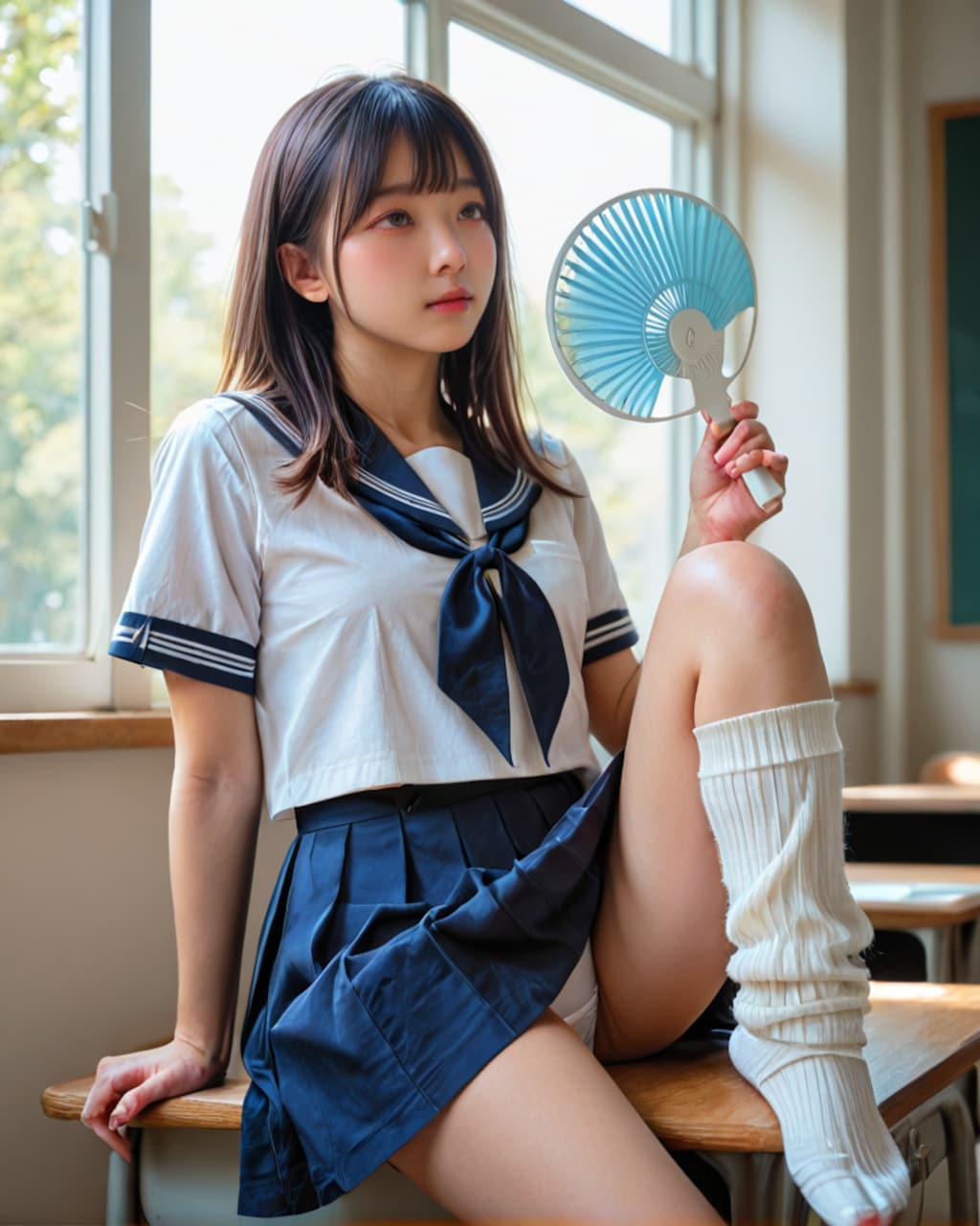 ハンディーファンの季節到来