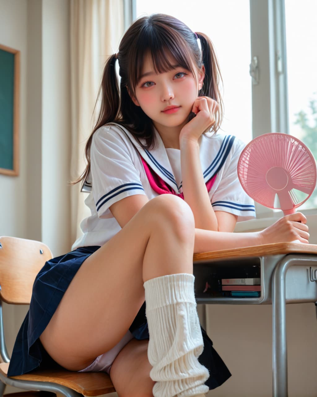 ハンディーファンの季節到来