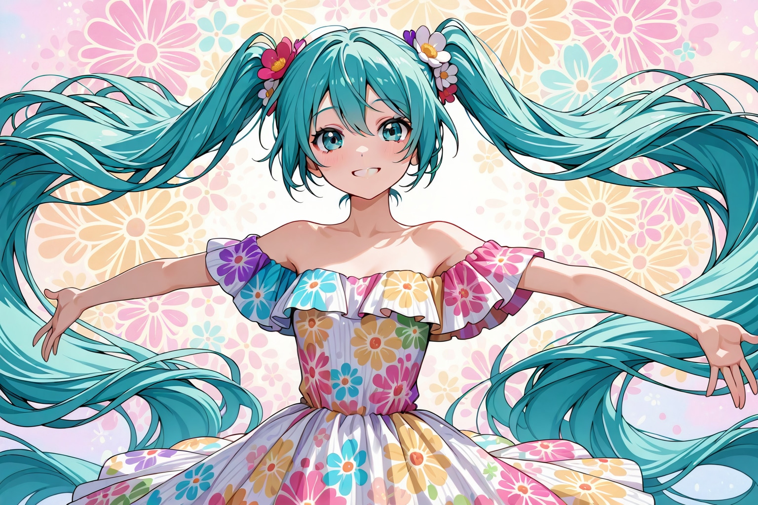 Happy Birthday MIKU!! | の人気AIイラスト・グラビア