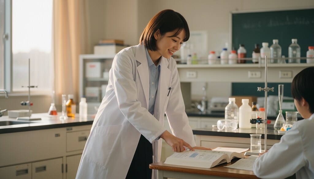 研究室（ラボ）の優しい先輩