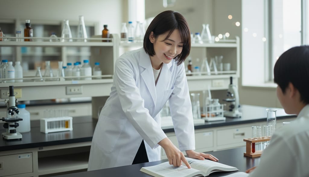 研究室（ラボ）の優しい先輩