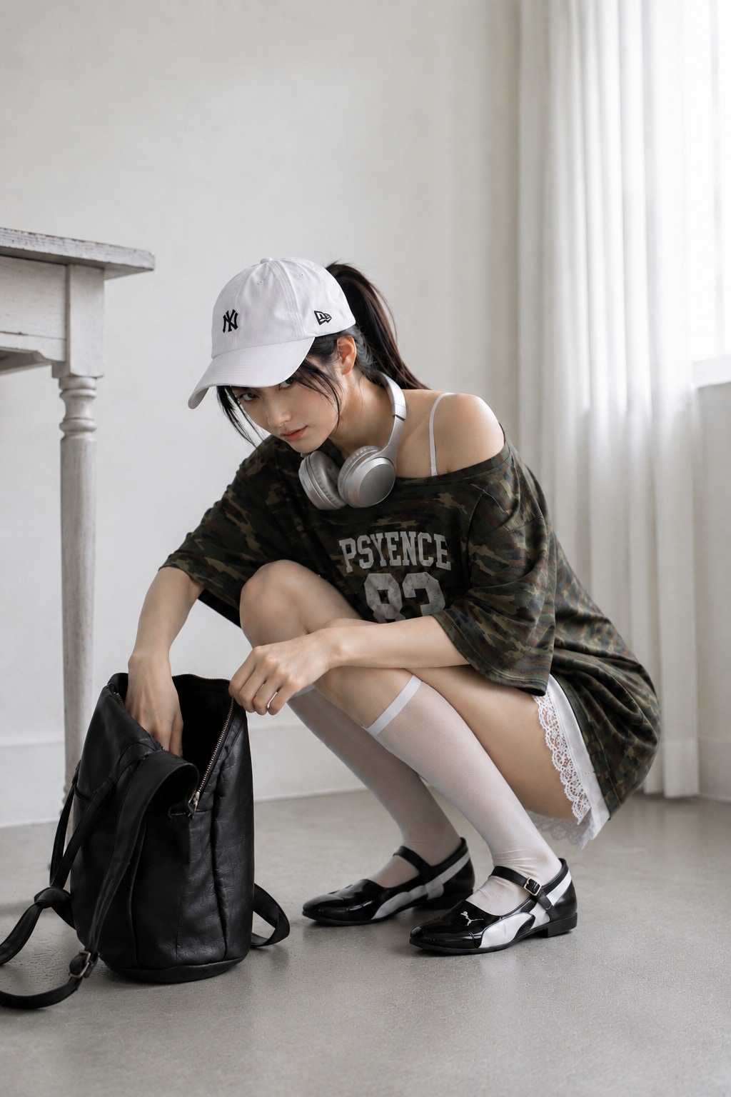 迷彩+ロマンティック