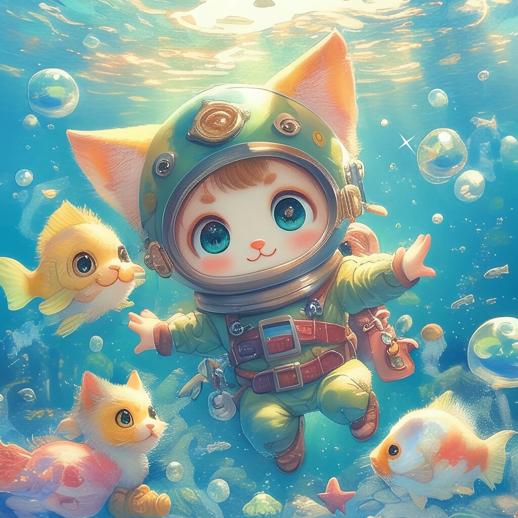 Sea Walking | の人気AIイラスト・グラビア