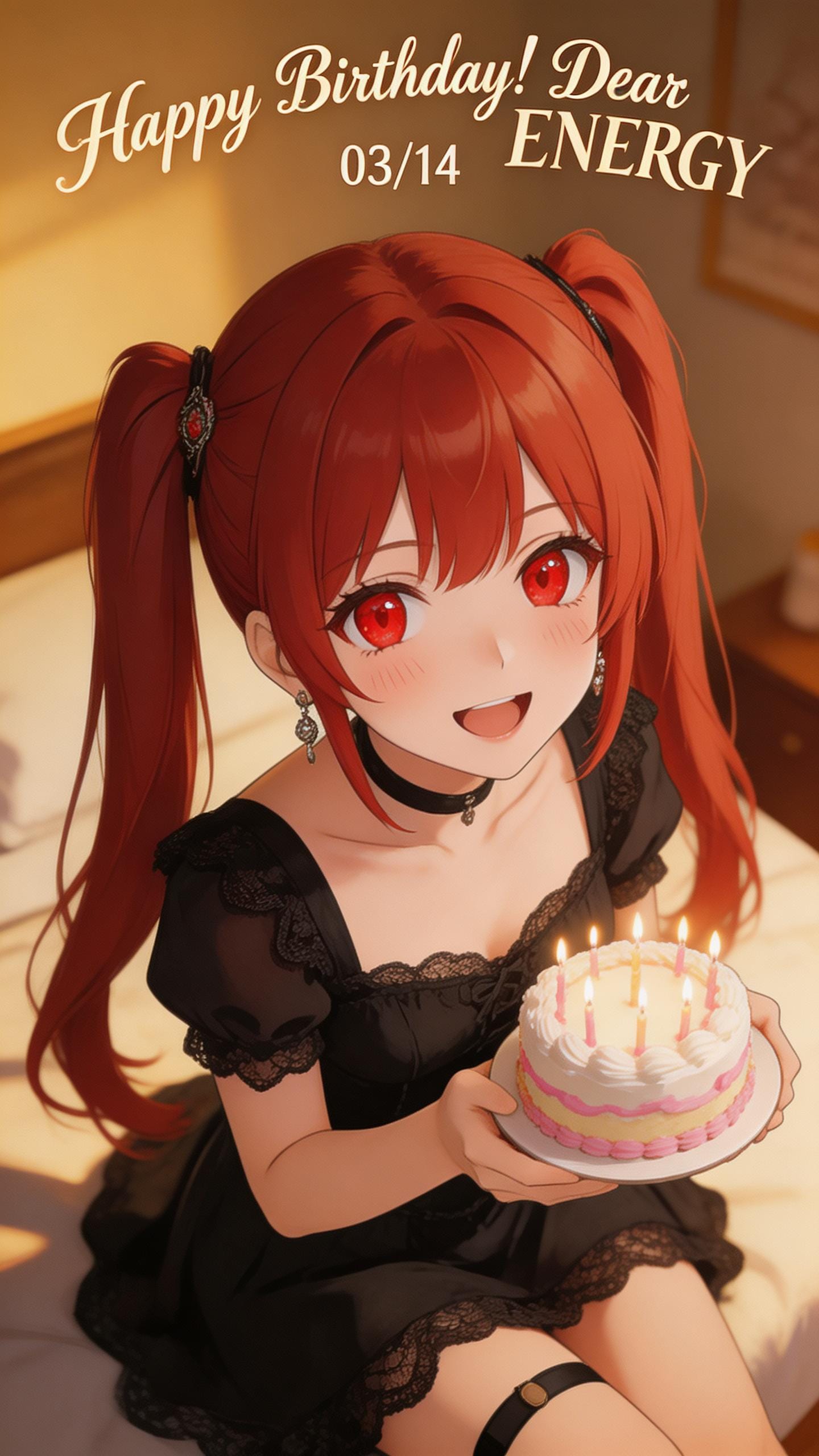 ENERGYちゃんお誕生日おめでとう!!【ちちぷい有償モデルEdition】 | の人気AIイラスト・グラビア