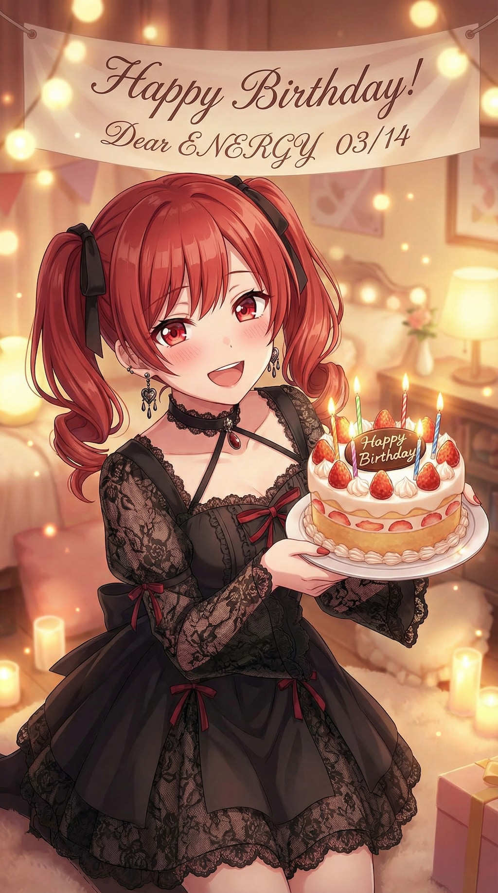 ENERGYちゃんお誕生日おめでとう!!【ちちぷい有償モデルEdition】