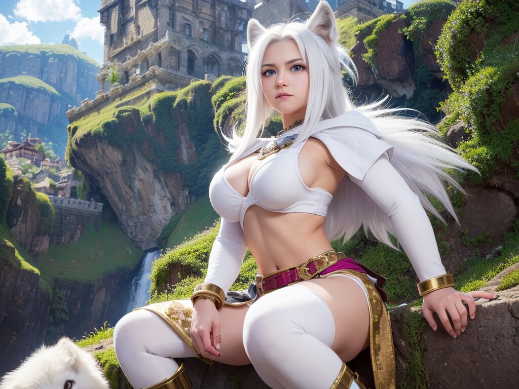 動物を召喚し少女が現れる21
