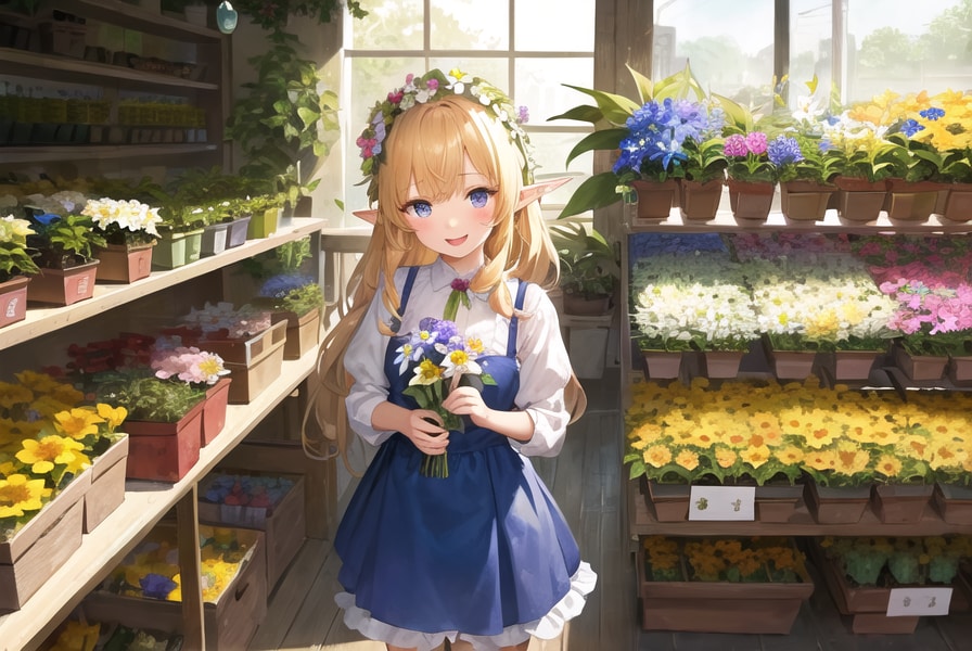 花屋のエルフ