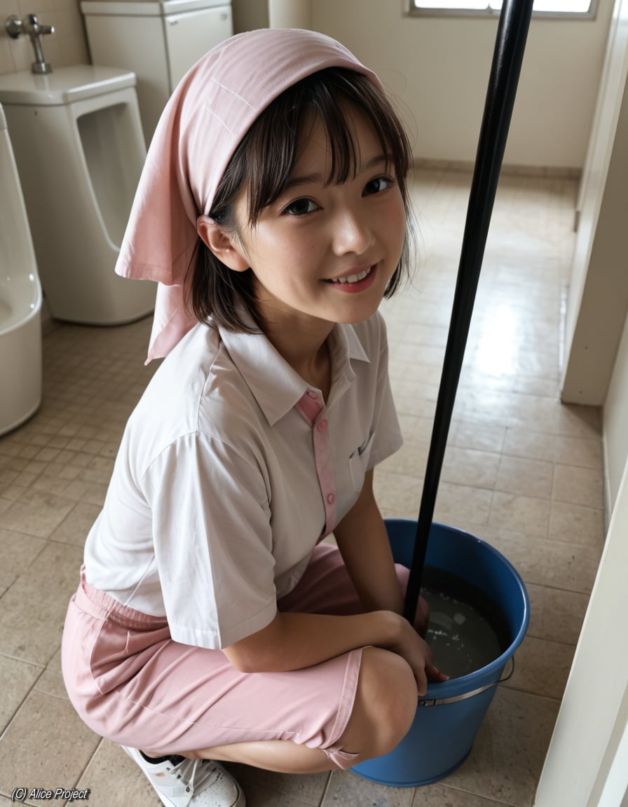 掃除のおばさん