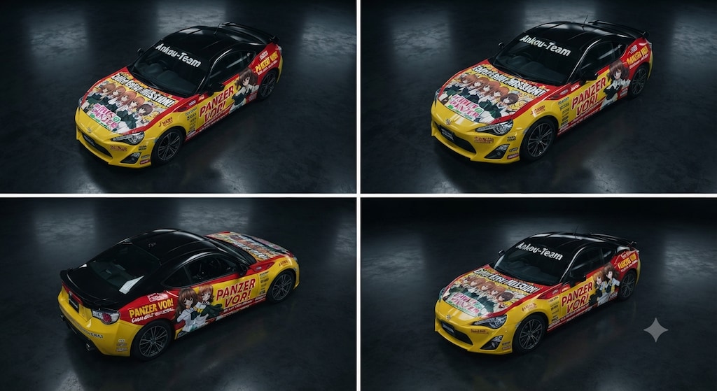 ガルパン痛車GT86