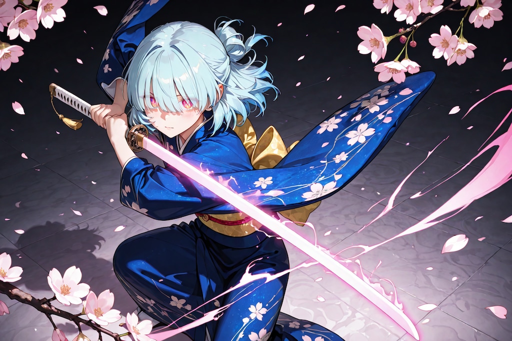 瑠璃花(オリキャラ)　桜