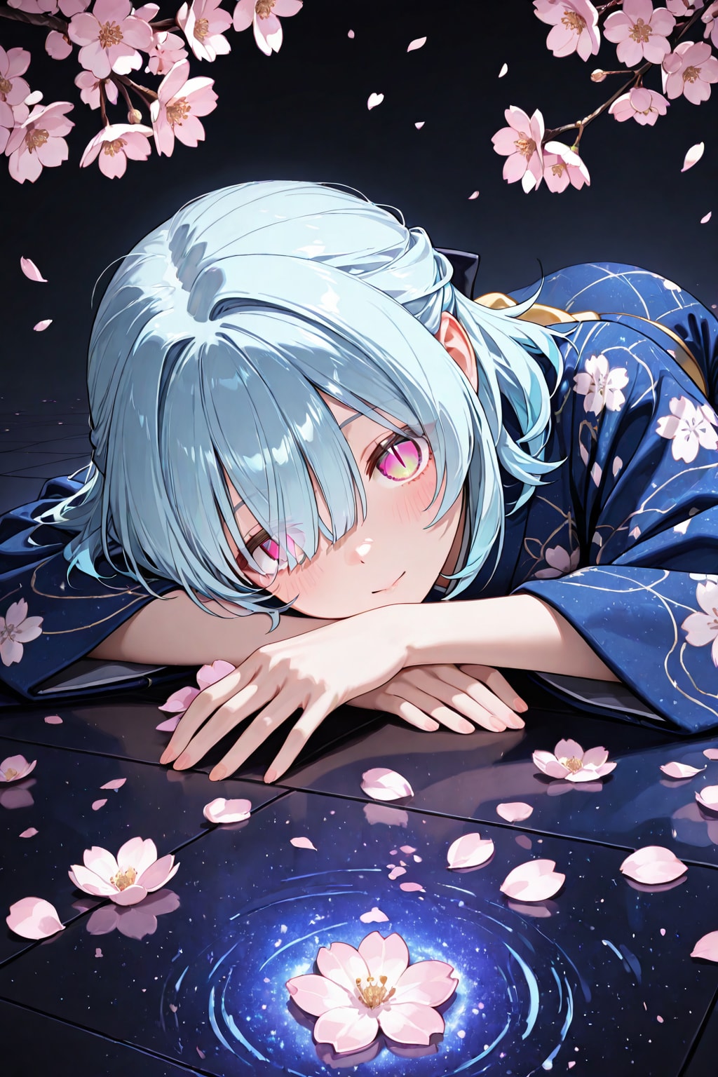 瑠璃花(オリキャラ)　桜