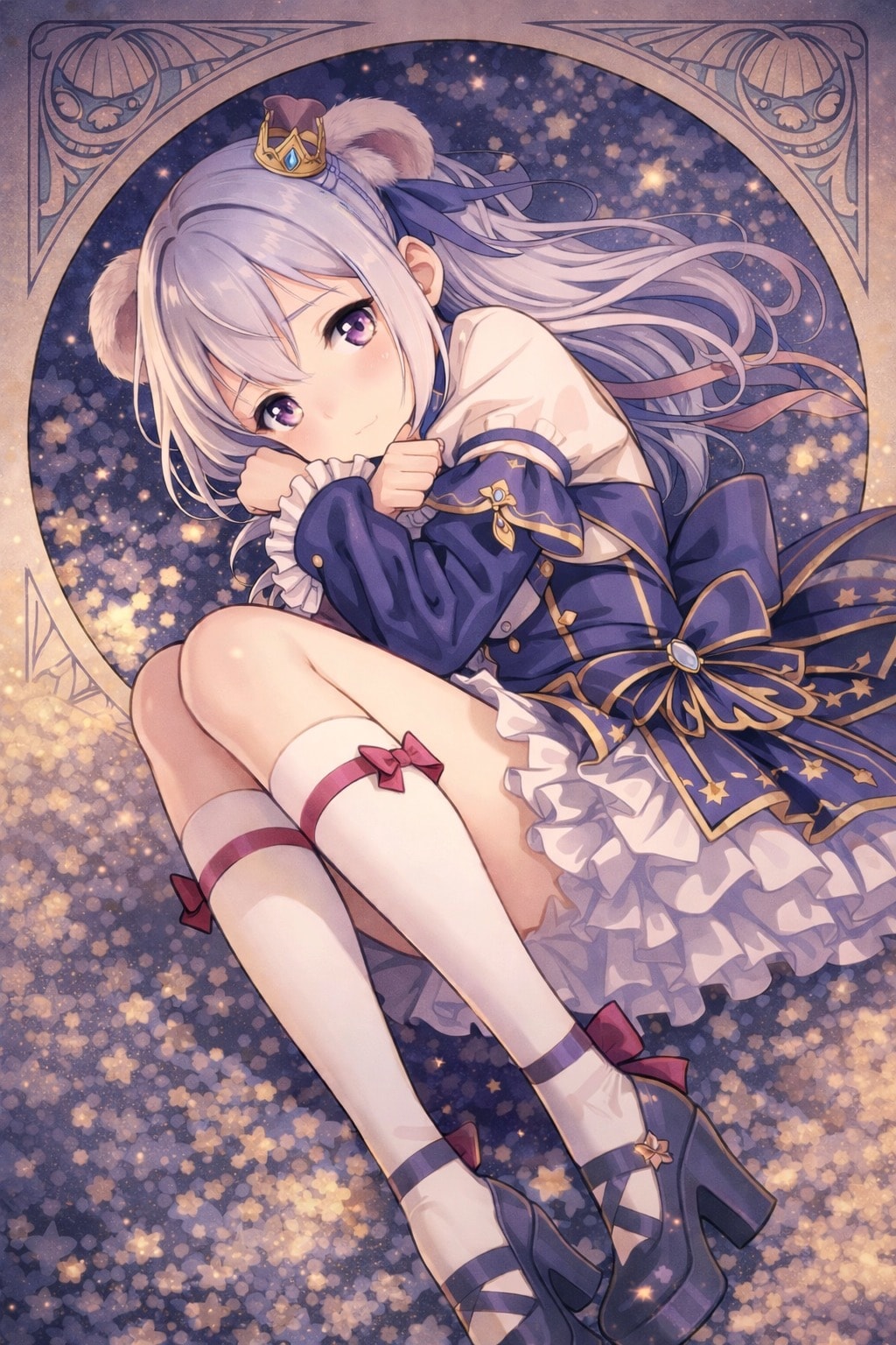 星屑の中で、少しだけ弱い夜