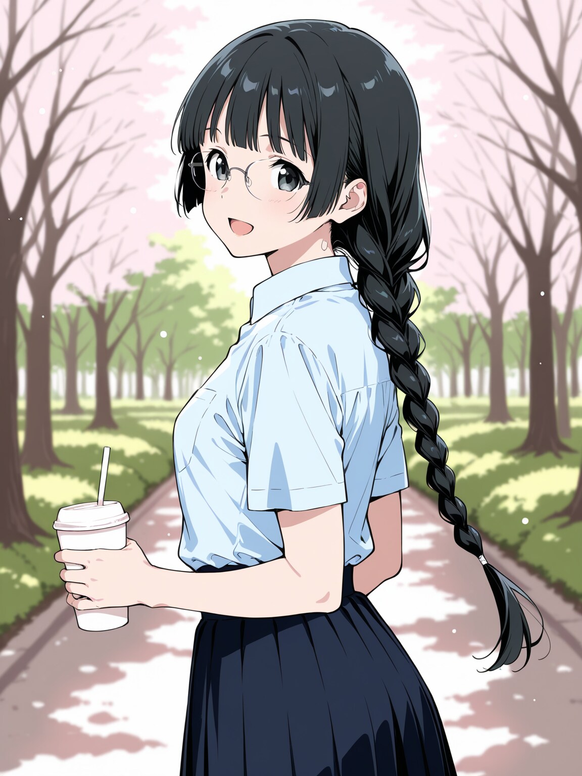 真由ちゃんとお散歩デート | の人気AIイラスト・グラビア