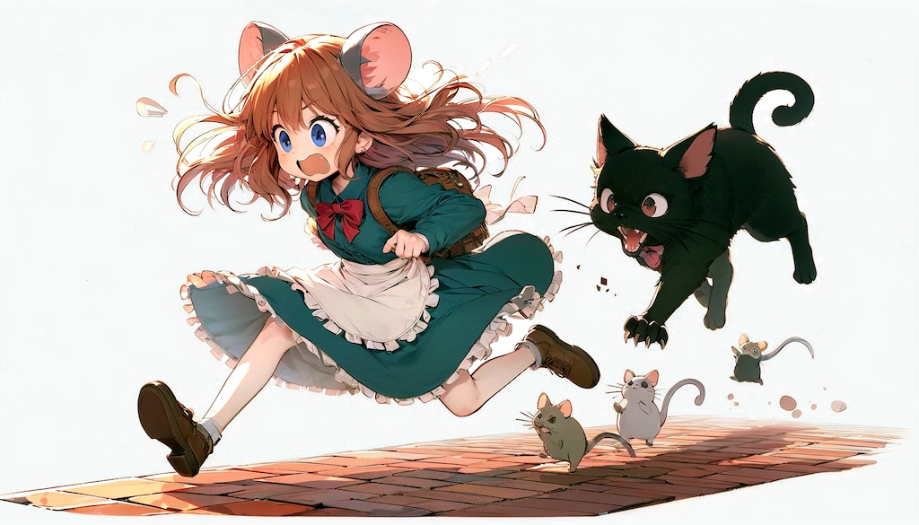 ねずみさんお待ちなさい