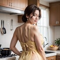 義母が朝食作ってる3 2枚目
