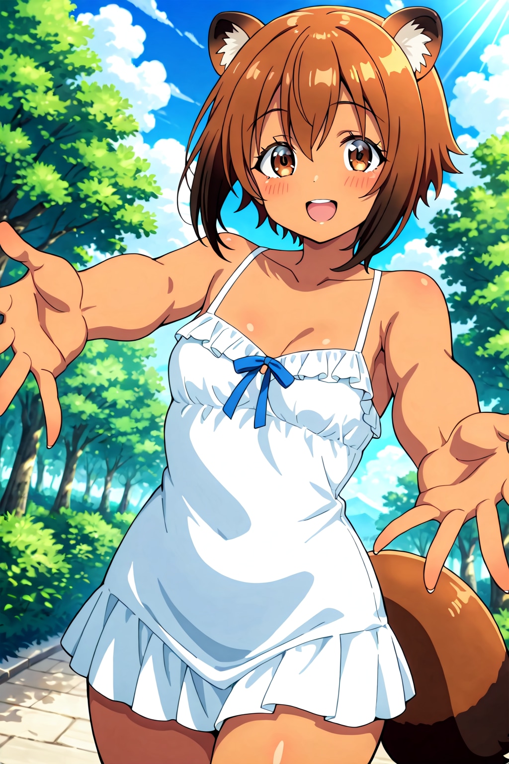 たぬき娘