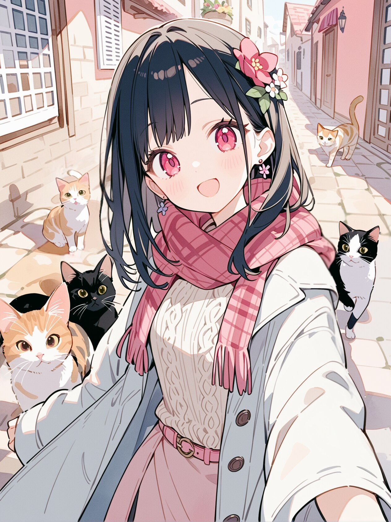 🐈🐱🐈‍⬛🐈🐱 | の人気AIイラスト・グラビア