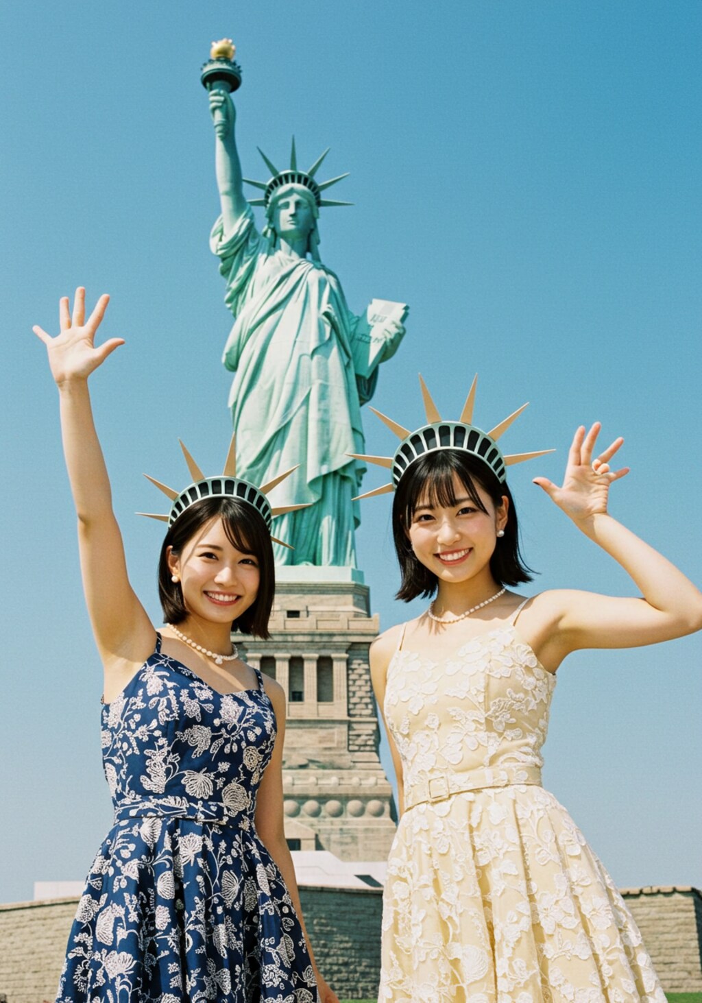 まねっこ自由の女神