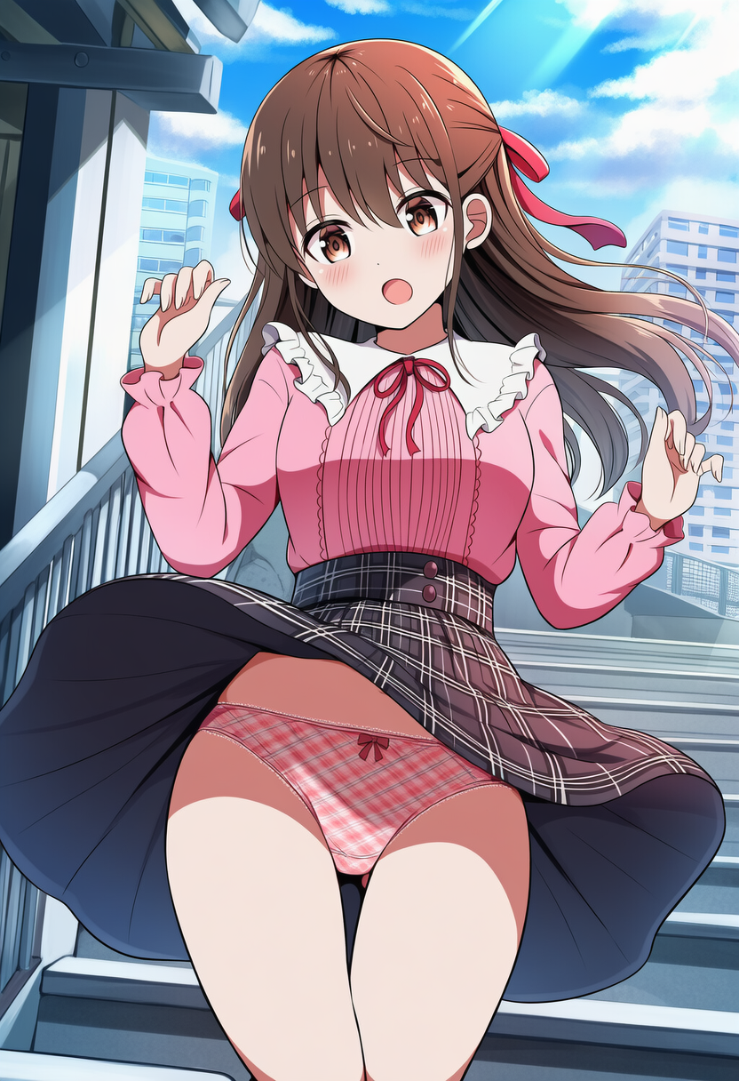 あ、見えちゃいました？【桜木わかな】
