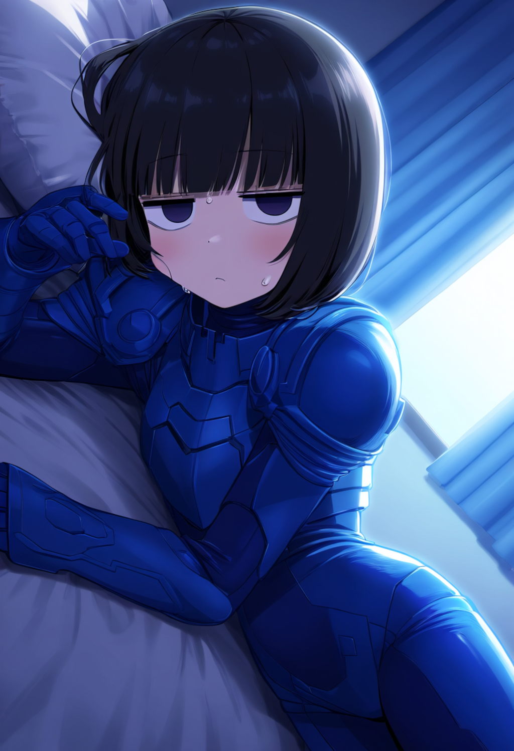 お疲れの凛ちゃん