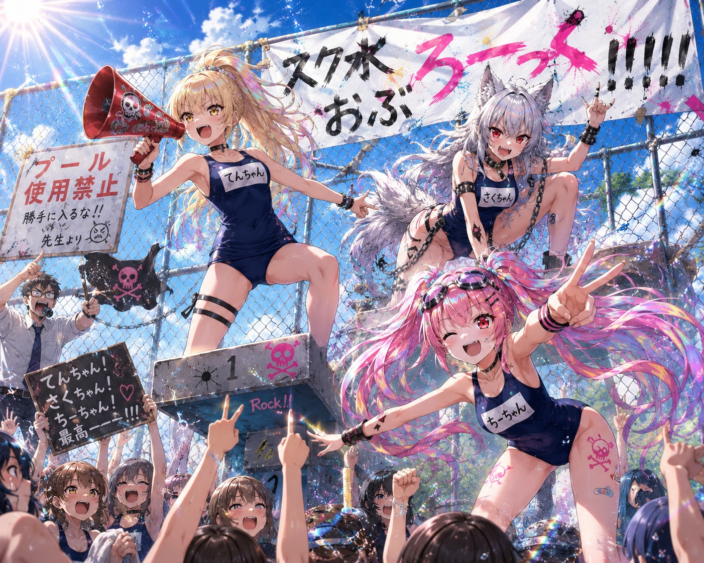 スク水ぉぶろっく☆