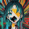 グリッチアート？1 glitch art? 1 8枚目