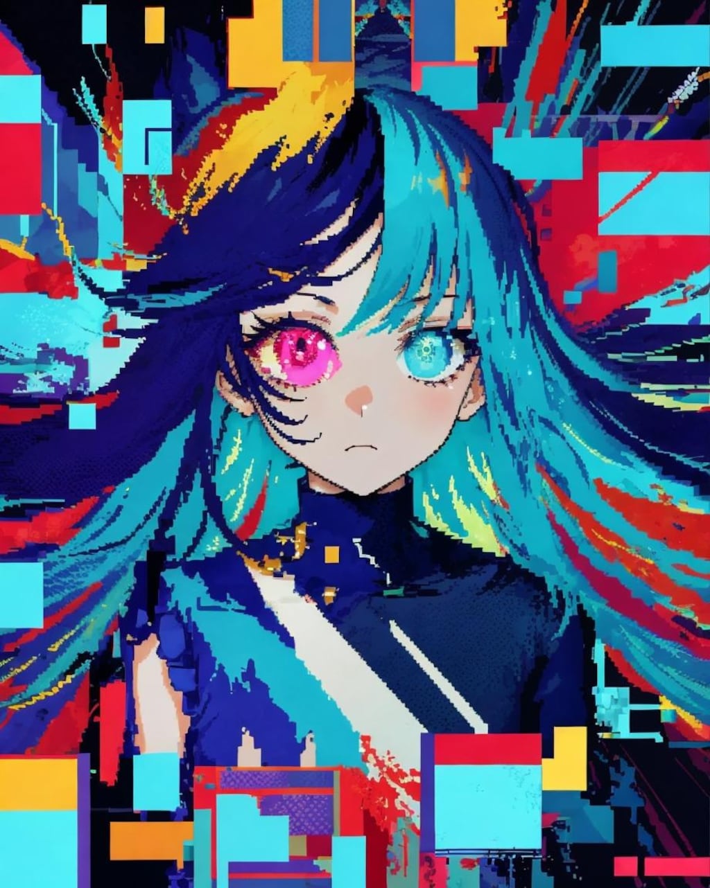 グリッチアート？1 glitch art? 1